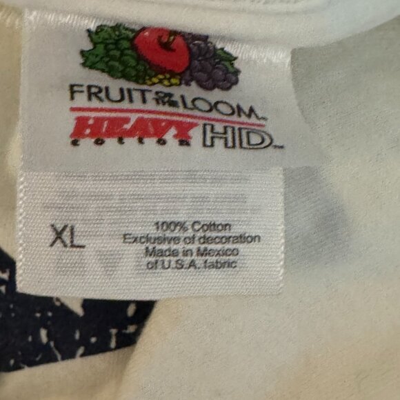 Fruit of the Loom 100% Cotton Walk to Defeat ALS T-Shirt, White, XL - Picture 11 of 13